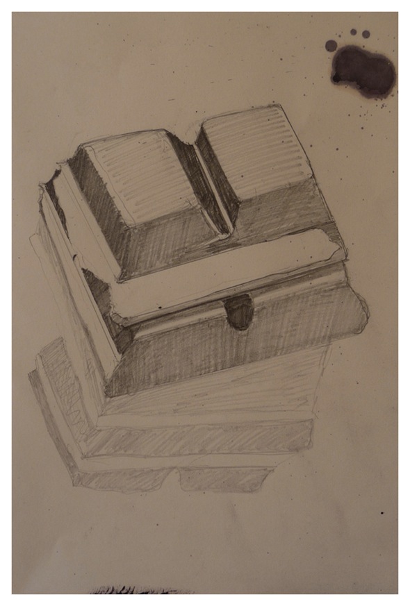 Skizzenbuchblatt 